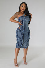 Load image into Gallery viewer, Lil Miss Denim Dress
