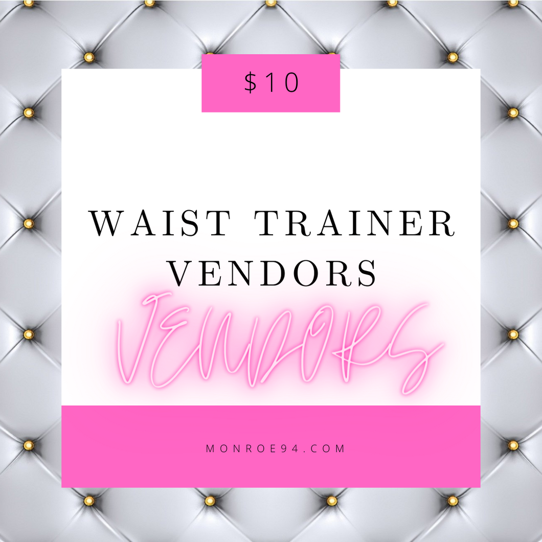 Waist trainer Vendor
